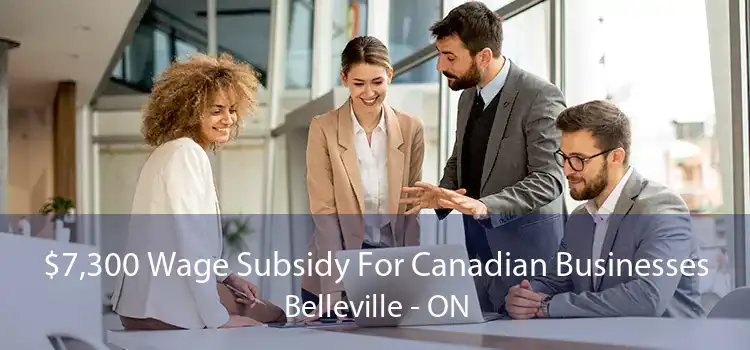 $7,300 Wage Subsidy For Canadian Businesses Belleville - ON